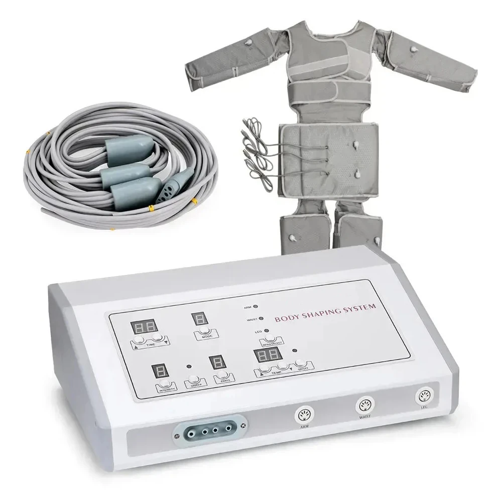 Professional Air Pressure Heating Slimming Full Conjoined Negative Body Shaper Massage Device for Spa_voghion.com