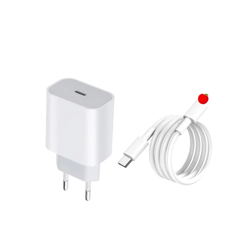Caricatore Per IPhone 14/14 Pro/14 Pro Max/14 Plus/13/12/11/XS/XR/X/8, 20W 4-Pack USB C Rapido Caricabatterie Con 2M Cavo Spina Adattatore Alimentatore Presa Carica Muro Ricarica Wsehnga