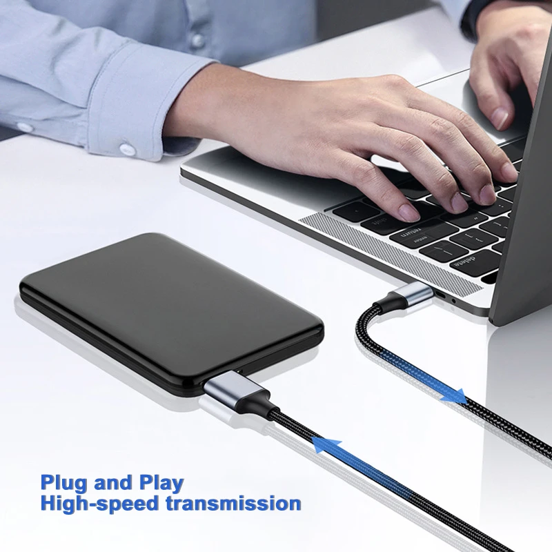 Premium High-Speed USB 3.0 to Type-C Adapter Cable