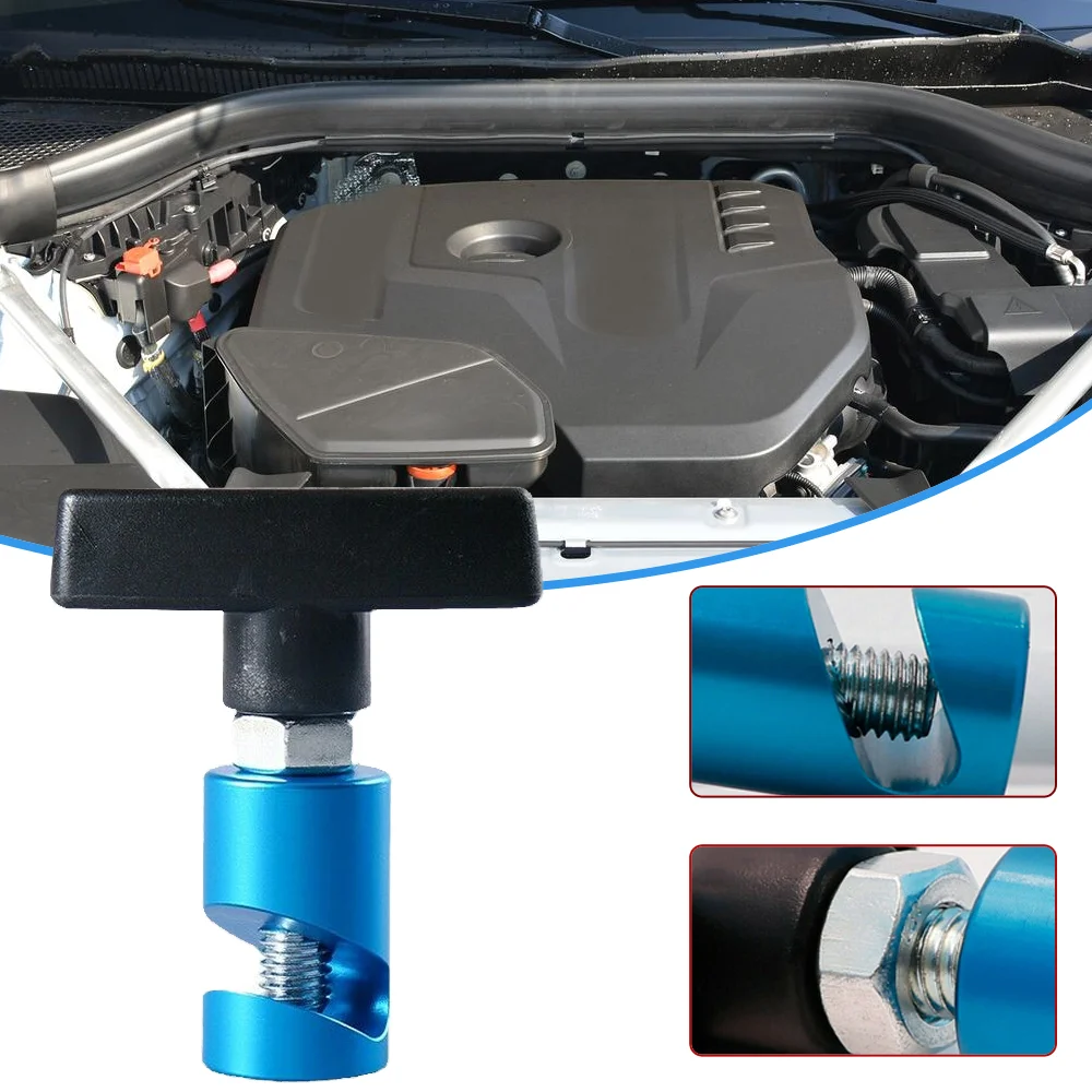 Car Bonnet Lift Bracket Clips Trunk Tailgate Hydraulic Air Rod Anti-clip Tool Aluminum Alloy Retainer Car Tuning Accessories