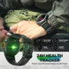 EIGIIS KE3 Bluetooth Call Smart Watch Men Full Touch Screen Health Monitor Clock With Flashlight Men SmartWatch For IOS Android 5