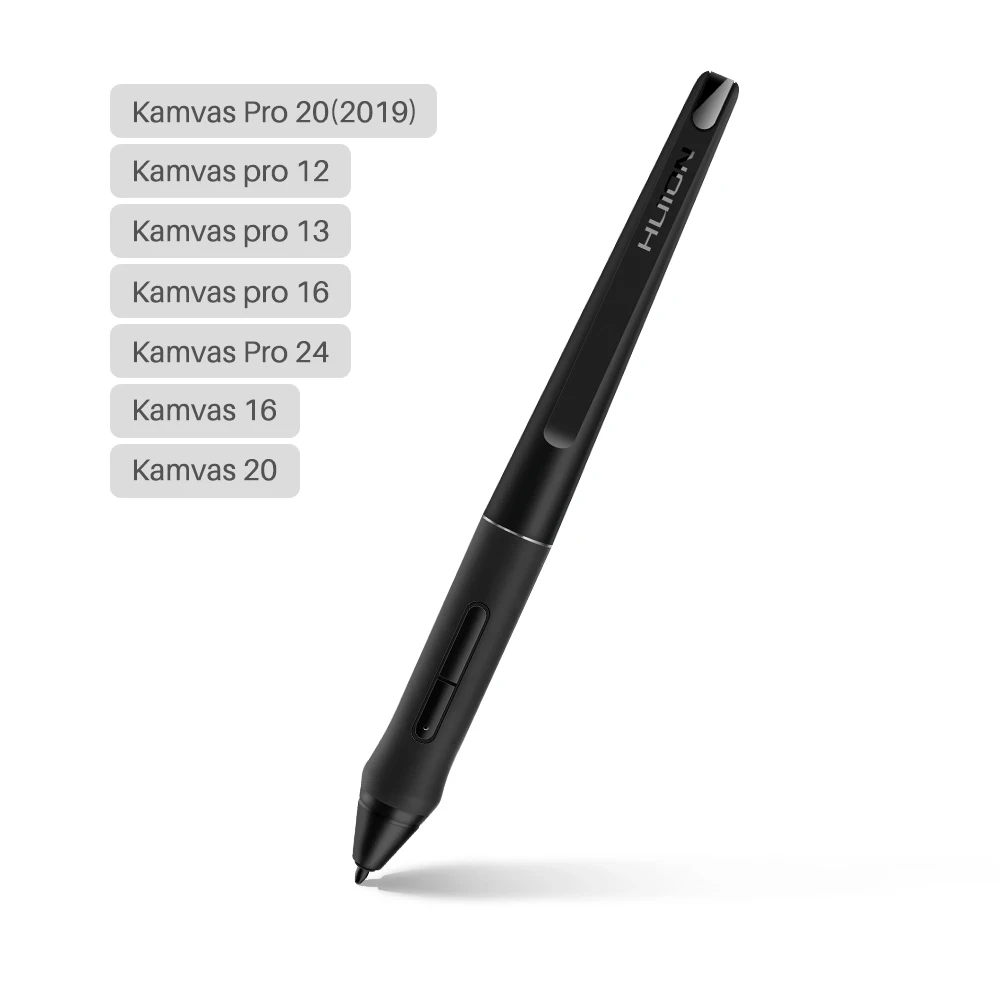 Huion-caneta sem Bateria Caneta Digital para Desenhar Monitor de Tablet Teclas Expressas Kamvas Pro 12 13 16 202323 16 20 Pw507
