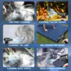 Electric Air Duster Blower Fan 110000RPM PC Duster Keyboard Mini Turbo Fan Car Dryer Rechargeable for Car Cleaning 3
