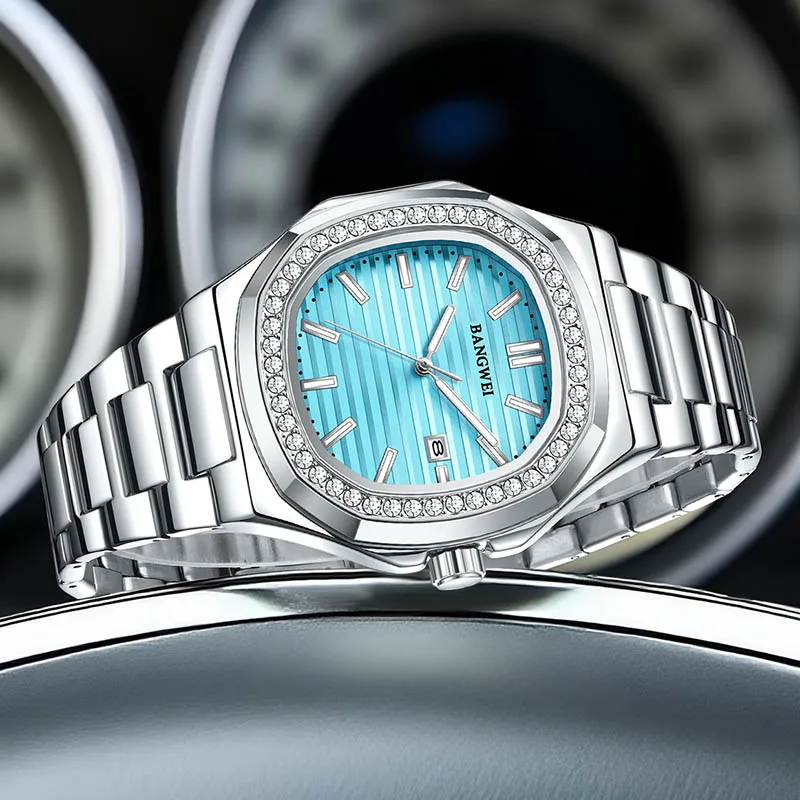 LIGE BANGWEI Fashion Mens Watches Top Brand Luxury Luminous Watch For Men Outdoor Sports Waterproof Date Quartz WristWatch Man