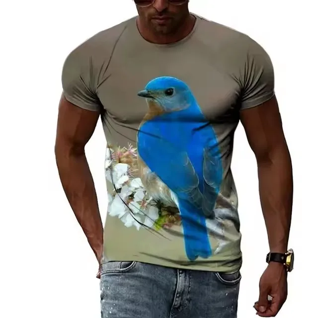 Mens Summer Casual Short Sleeve T Shirt