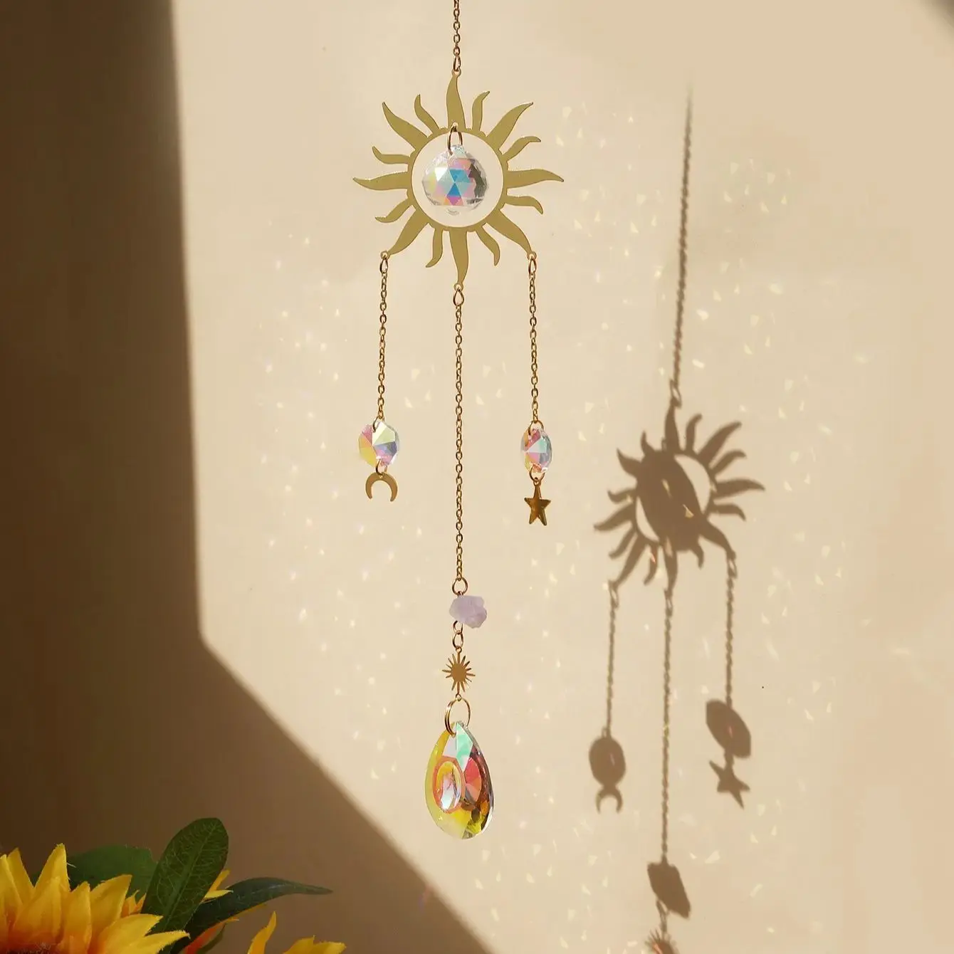 1pc suncatcher suncatcher crystal patio window home hanging decoration pendant sun catcher sun catchers window ornament