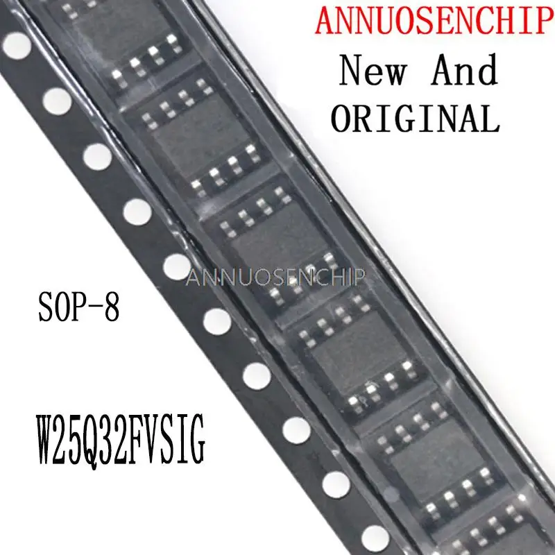 

100PCS New And Original W25Q32 SOP-8 New IC In stock! W25Q32FVSIG