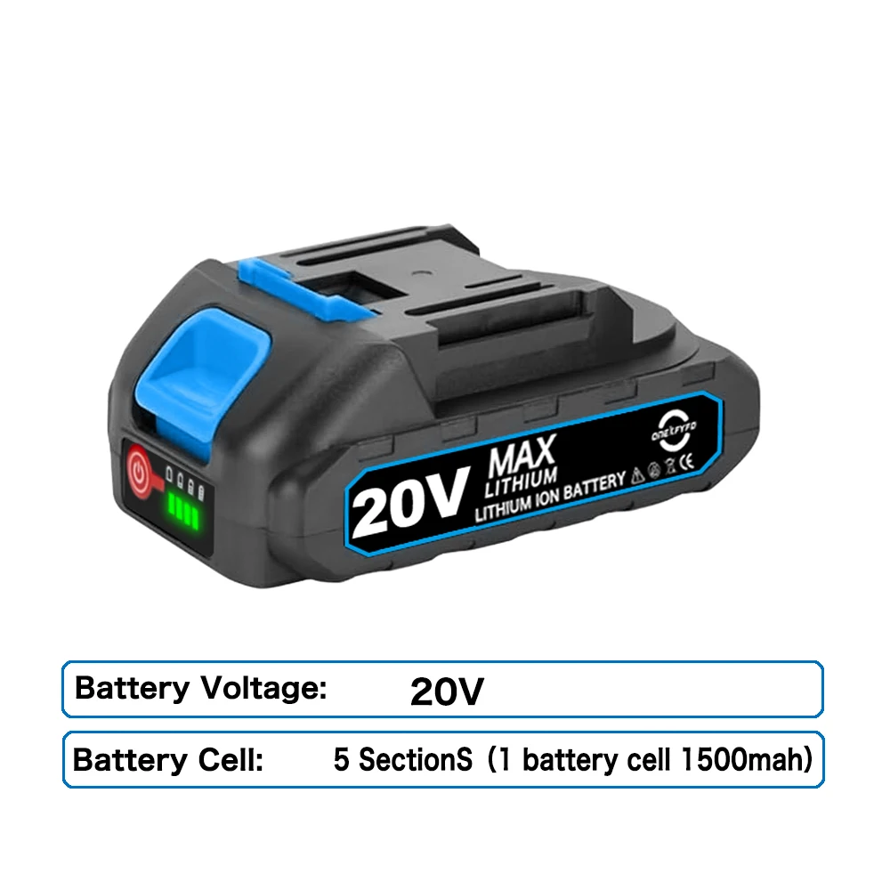 With Charger BL1860 Rechargeable Batteries18V Lithium Ion for Makita 18v Battery BL1840 BL1850 BL1830 BL1860B LXT400 Power tool 3