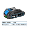 With Charger BL1860 Rechargeable Batteries18V Lithium Ion for Makita 18v Battery BL1840 BL1850 BL1830 BL1860B LXT400 Power tool 3