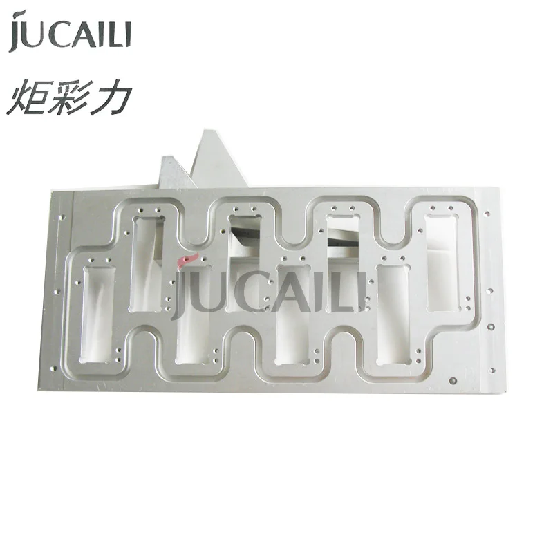 JCL One Set KM512i 8 Head Carriage for Konica 512i Printhead for Allwin Myjet Inkjet Printer Printhead Holder Frame