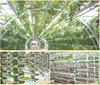 50Pcs Plant Grow Pots Net Nursery Cup Hydroponic colonization Mesh plastic Basket holder vegetable Planter Soilless greenhouse T 3
