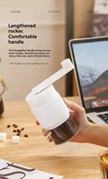 Nouveau moulin à café électrique rechargeable, 35 vitesses réglables, moulin à grains de café portable pour une utilisation quotidienne à la maison 7