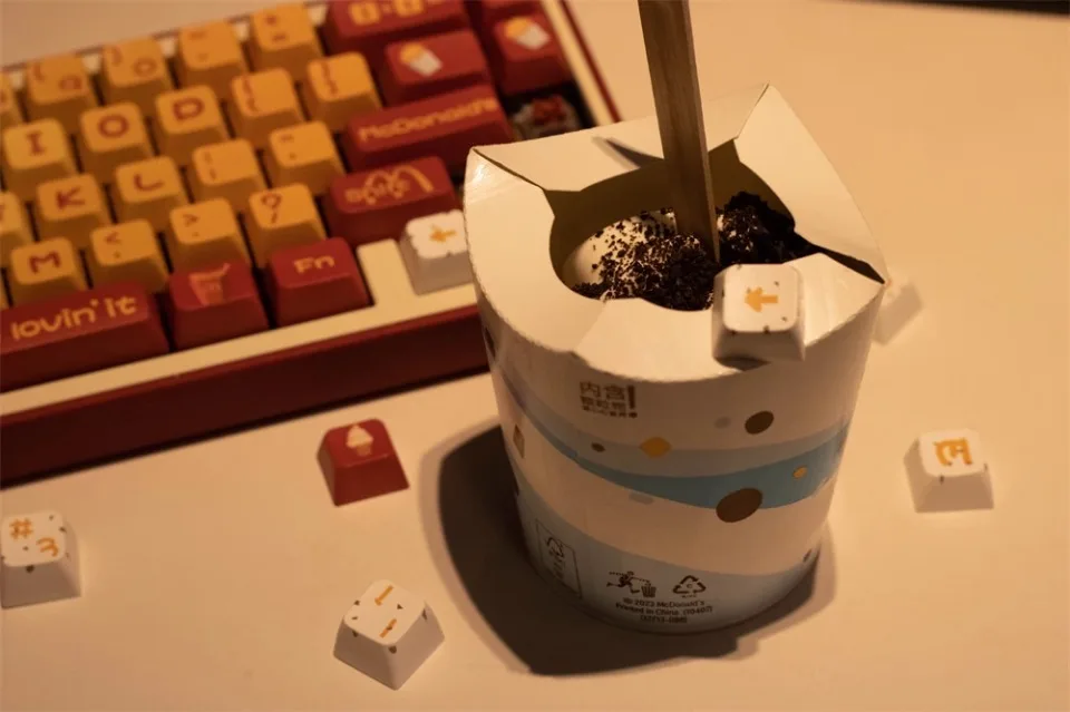 Cute Red Keyboard Cap, Cherry Profile Key