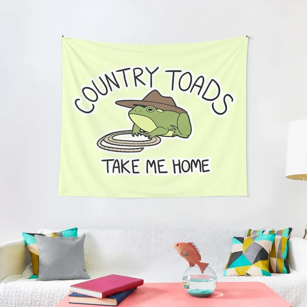 

Country Toads Tapestry Living Room Decoration Bedroom Deco Home And Comfort Decor Tapestry