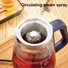 110V/220V Home Tea Making Machine Office Glass Floral Teapot Auto Insulation Kettle Boil Water Quickly Electric Kettle 1000ml 5