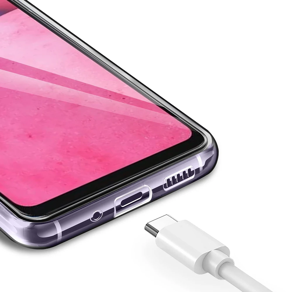 Crystal Clear Protective Phone Case - Slim Transparent Back Cover