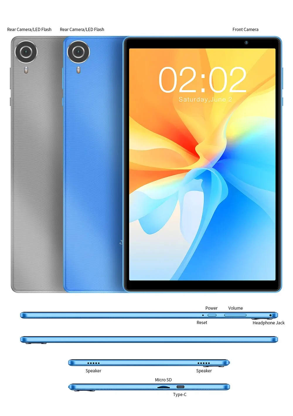 Teclast p25t 1,8 Tablet (All winner a133 GHz Quad-Core/8GB(4GB 4GB) RAM/64GB ROM/10,1 Zoll 1200 * 800ips/WLAN 6/BT 5.0/5000mAh