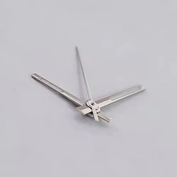 Elegant Luminous Silver and Rose Gold Watch Hands - High Quality Design (Silver Blue Luminous)