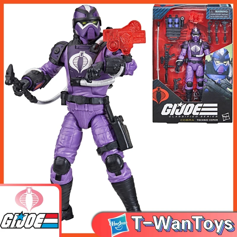 

Hasbro G.I. Joe Classified Series #117,Techno-Viper 6-Inch(15Cm) Troop Builder Collectible Action Figure, Includes 8 Accessories