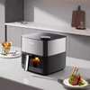 air fryer household new large-capacity double heat source no-turn-over visual electric fryer electric oven cooking machine