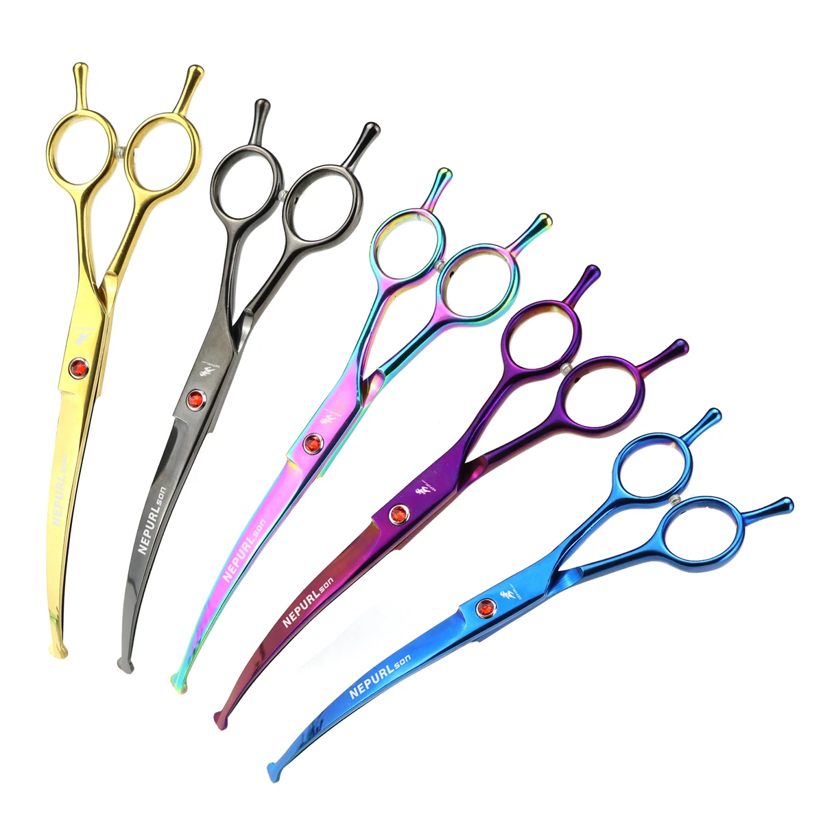 Stainless Steel Dog Grooming Scissors Curved Scissors Professional Dogs Scissors Aliexpress