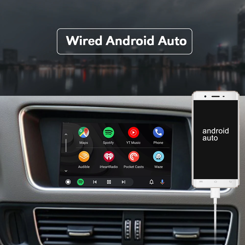 2023  Apple Carplay  ī   ȵ̵ Auto ȵ̵ ڵ ̽  ƿ ī÷Audi A4 S4 A5 S5 RS5 Q5 MMI Ƽ̵