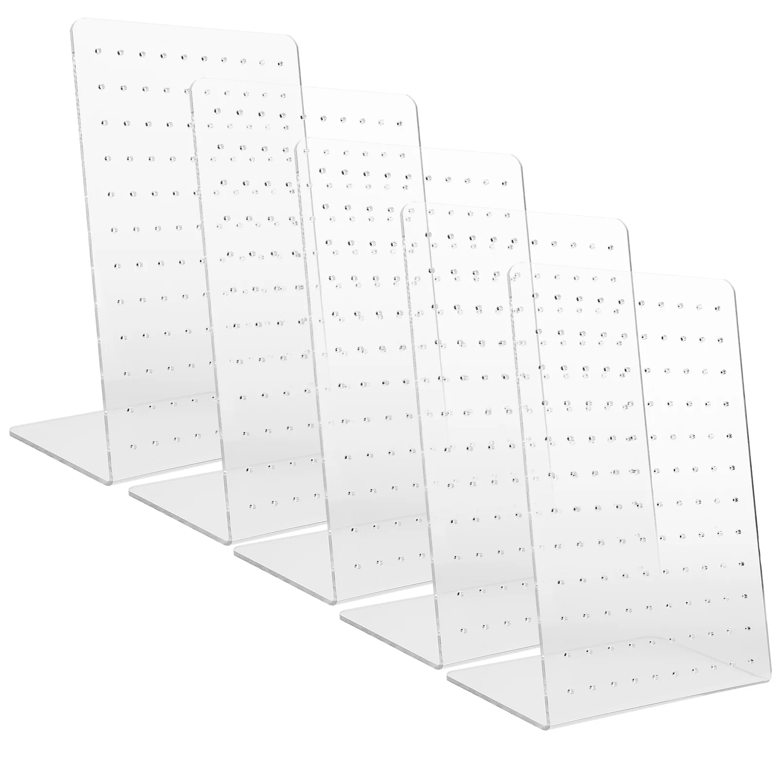

5 Pcs Jewelry Rack Girls Earring Holder Organizer Girls' Acrylic Tree for Wardrobe Stand Hanging
