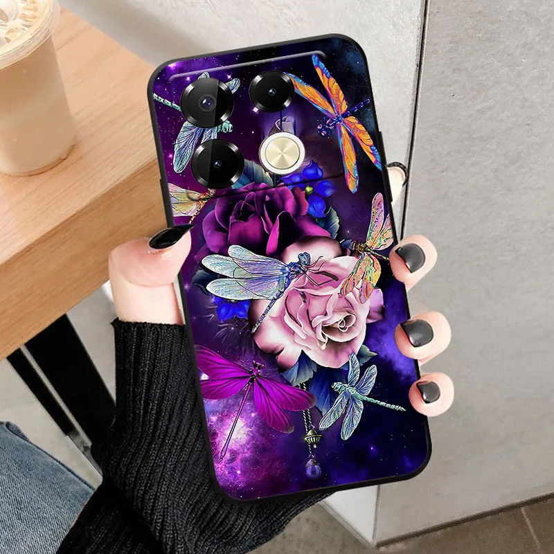 Soft Silicone Cool Wolf Shockproof Case Cover