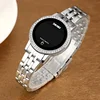 SKMEI 1669 Simple Date Time Watches For Female reloj mujer Digital LED Touch Women Watch Diamond Waterproof Ladies Wristwatches 4