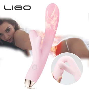 LIBO USB Rechargeable G Spot Vibrator Silicone Clitoris Stimulator Adult Sex Toys for Women Sex Products Masturbator 1