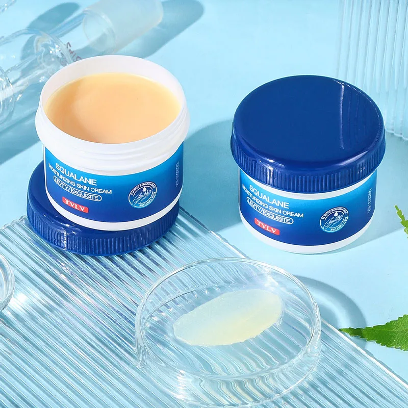 Ultra-Nourishing Squalane Cream for Dry Rough Skin Deeply Moisturizing Prevents Cracking Dryness Refreshing But Not Greasy 6