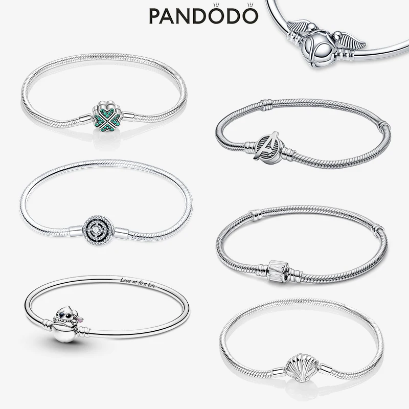 Hot Toys Selling Disney Spider-Man Series Bracelet for Pandora Original Bracelet Women 925 Silver Jewelry