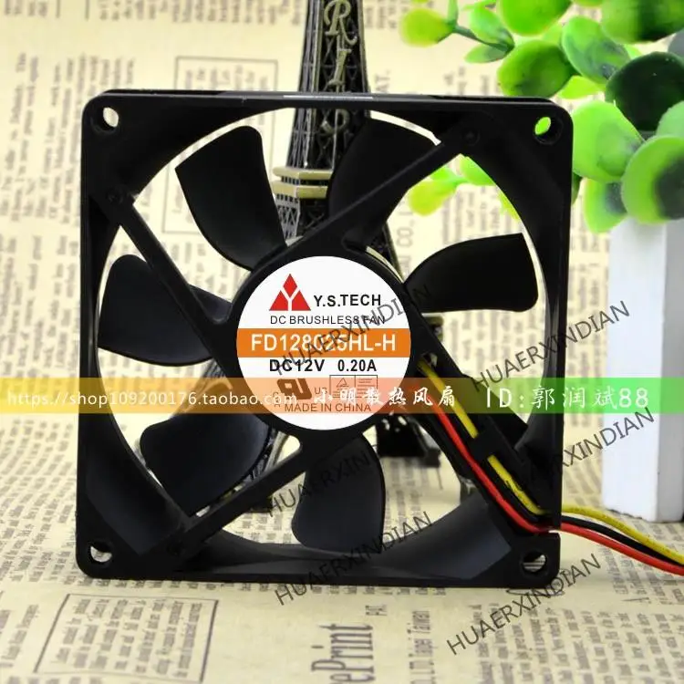 

Новый семейный Вентилятор охлаждения 8025 DC12V 0.20A 8 см в сборе