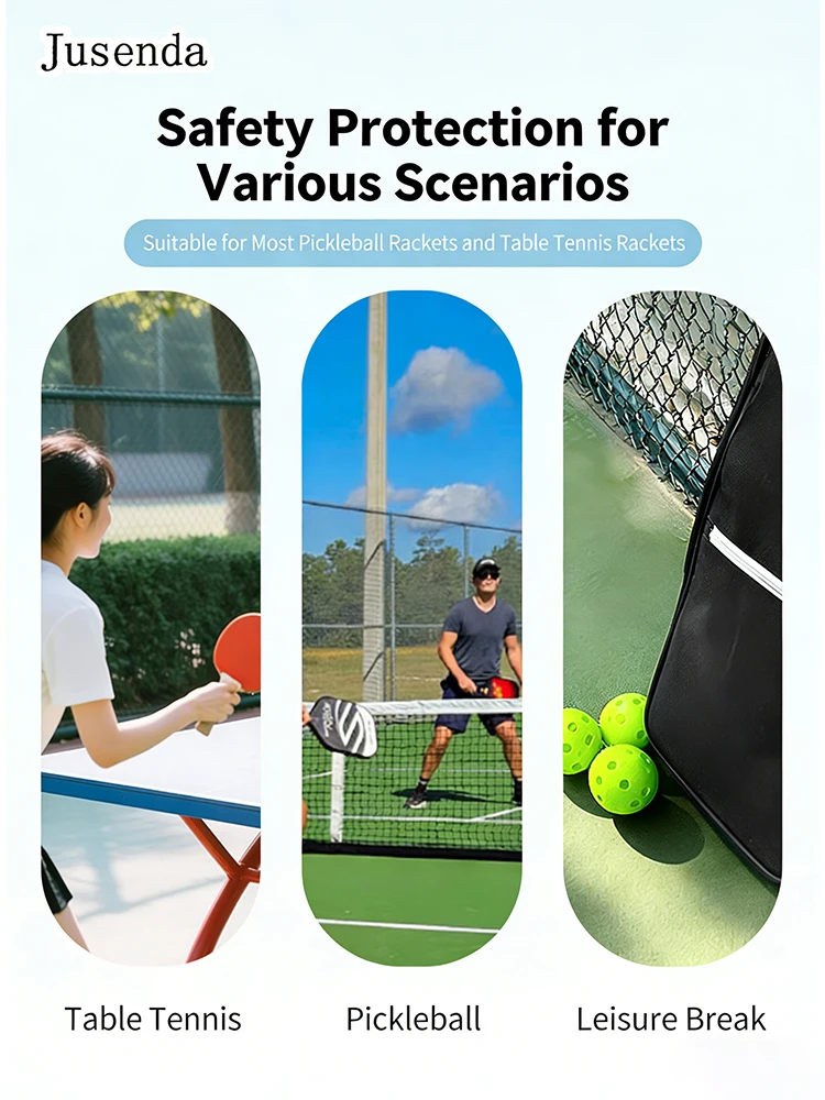 Tennis Padel Racket Cover Bag, Single Shoulder Bag Oxford Cloth Tennis Padel Bags Case, Waterproof Wear-Resistant Pickkle Bag