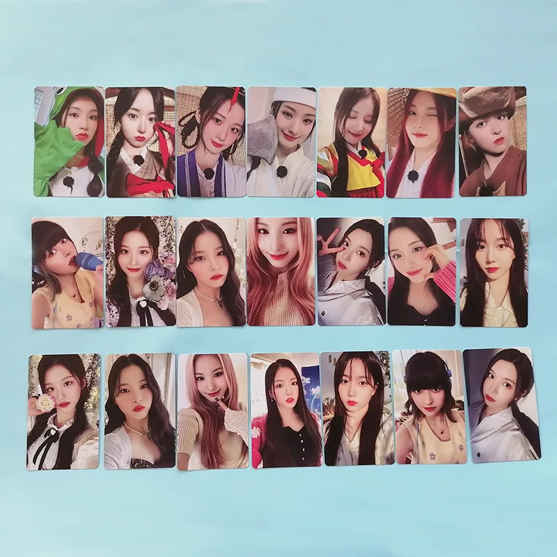 

Kpop Idol 7pcs/set Lomo Cards NMIXX AD MARE Photocards Photo Card Postcard for Fans Collection