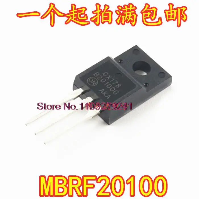 

20 шт./партия B20100G MBRF20100CT MBRF20100G 20A100V TO220F новый оригинальный