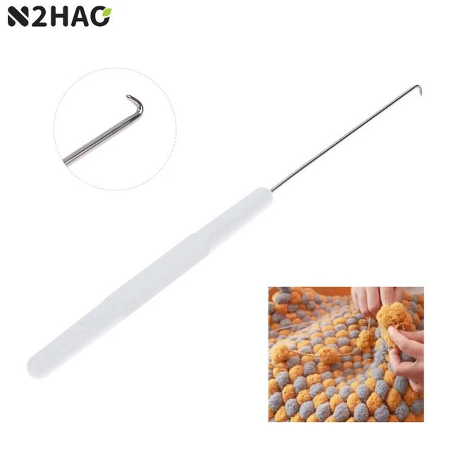 1Pc New Portable White Thin Knitting Crochet Hook Tool for Reparing  Knitting Machine Handle Weave Craft Sewing Tools - AliExpress