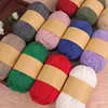Crochet Cotton Yarn for Knitting Bargain Cotton Baby Milk Thread Worsted Handmade Wool Line Yarn Crochet Cheap 2
