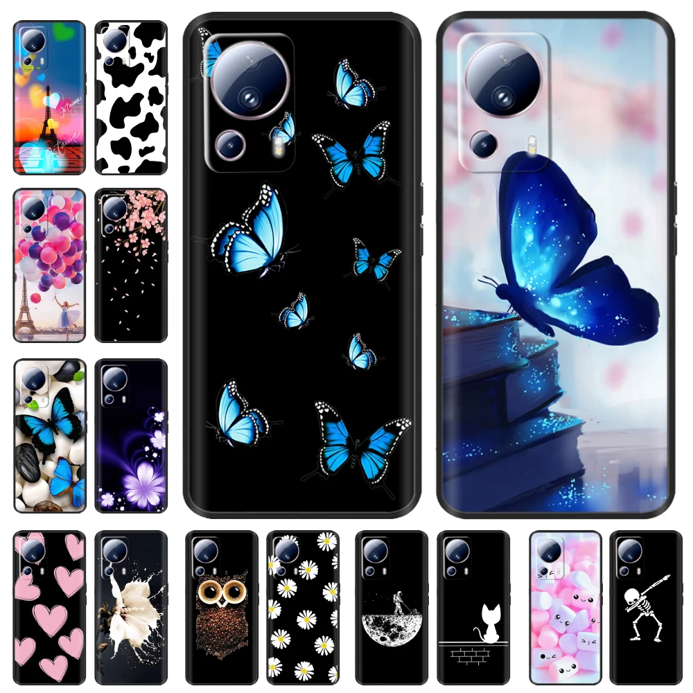 Per Xiaomi 13 Lite Case 6.55 ''Soft Printing Xiami13 Lite Cover Tpu Custodia In Silicone Per Xiaomi 13 Lite Coque Mi13 Lite Capas