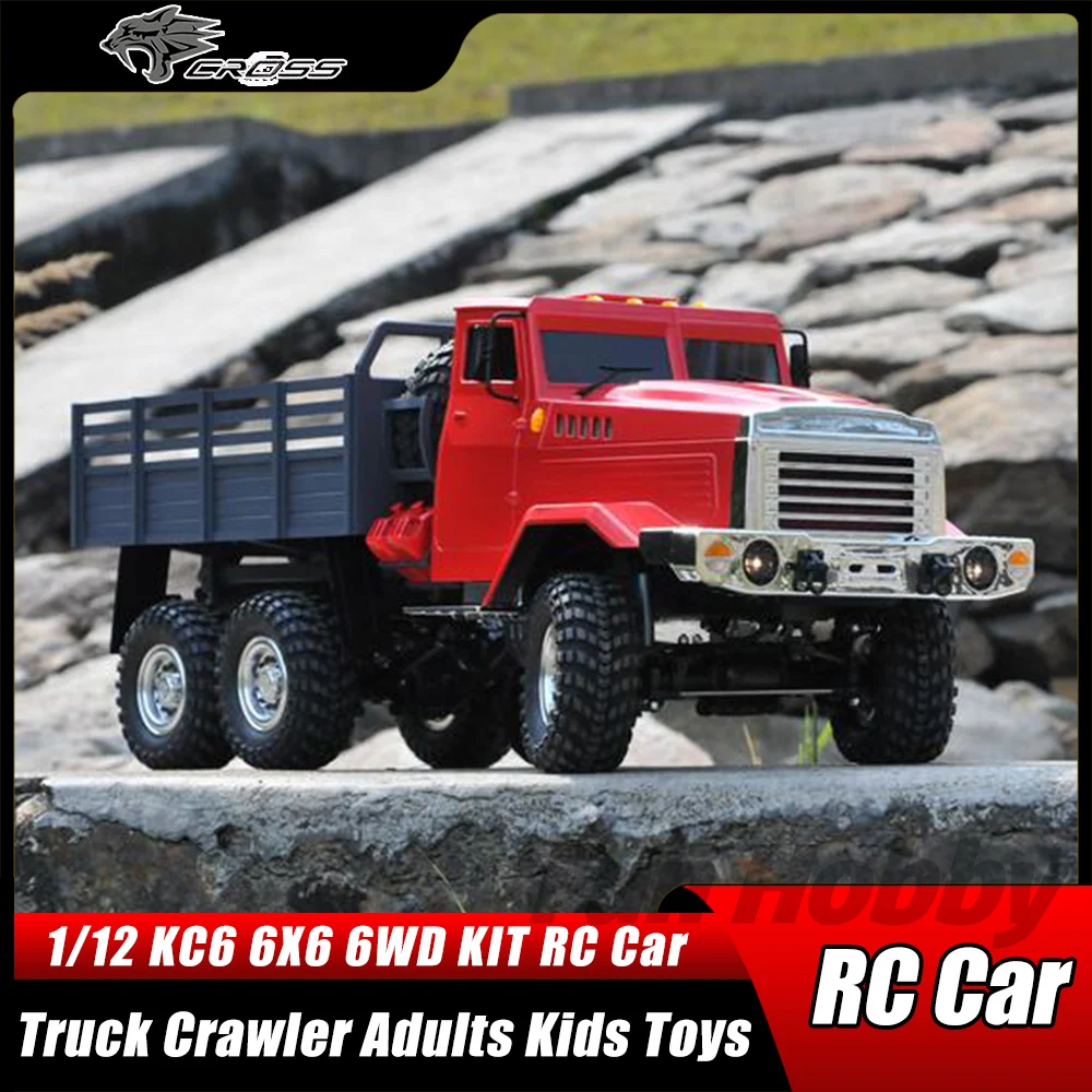 CROSSRC-KC6-6X6-6WD-KIT-1-12-RC-Simulated-Electric-Remote-Control-Model ...
