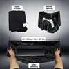 60~100cm 23.6~39.3in Large Black Air Conditioning Cleaning Bag Cover Wall Mounted Waterproof Dust Washing Protector Cleaner Kit 2