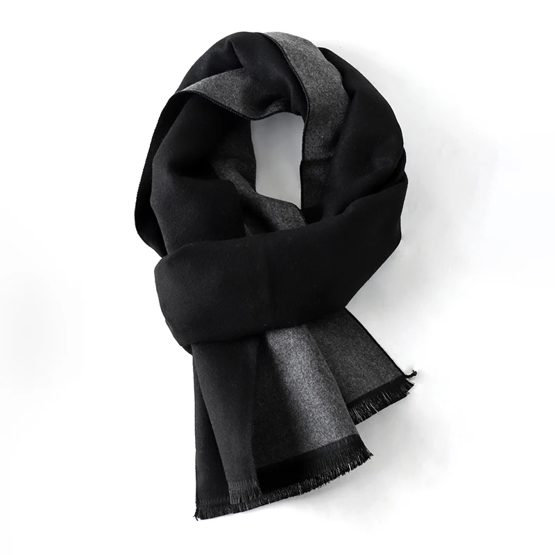 الشتاء منقوشة وشاح تصميم الرجال الكشمير الباشمينا شال دافئ سيدة التفاف شرابة الأوشحة محبوك بطانية سميكة 2025