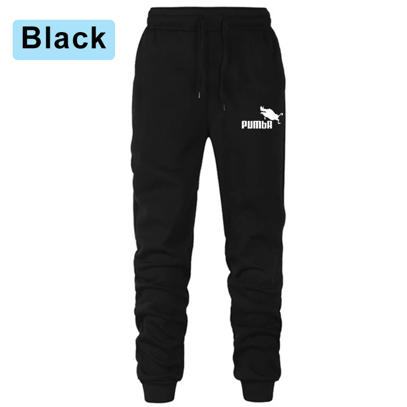 Pumba Print Men's Jogging Trousers New Autumn Winter Gyms Men Joggers Sweatpants Sporting Clothing Male Sports Pants Sportswear business pants mens