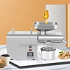 K28C Fully Automatic Commercial Cold Hot Oil Press New Intelligent Temperature Regulated Stainless Steel Oil Extractor Electric 1
