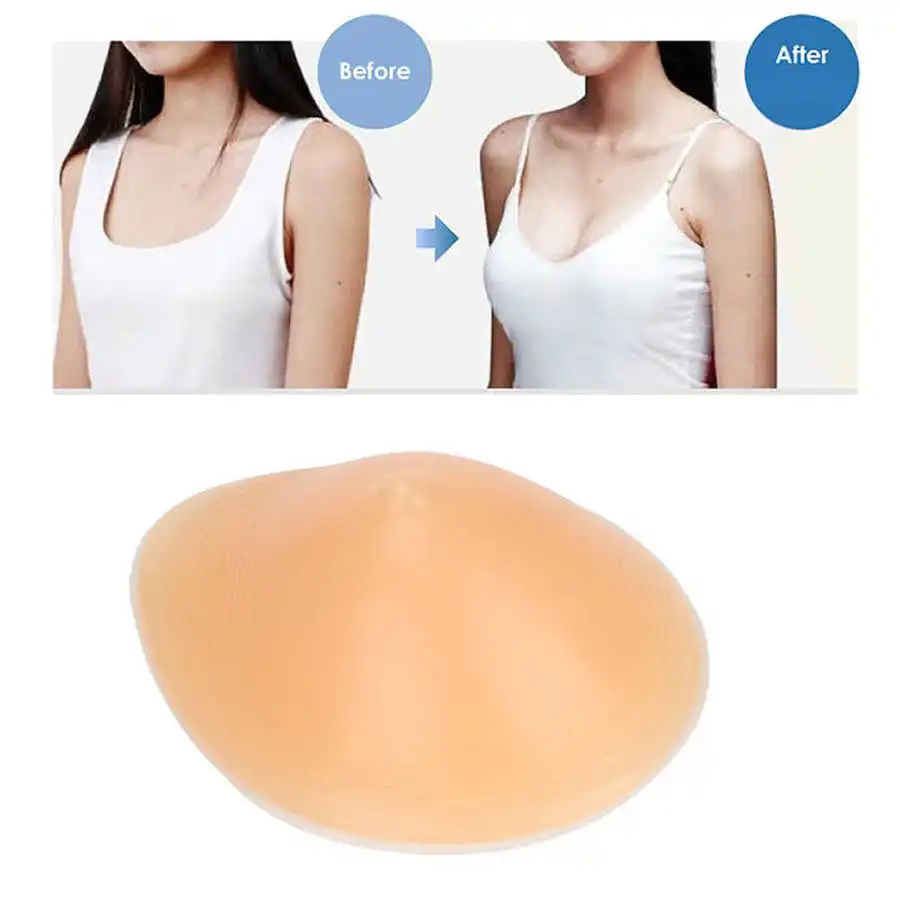 Back Support Artificial Symmetrical Breast Mastectomy Prosthesis Forms Post Mastectomy  Breast Forms Silicone Bra Inserts 5.3 - Braces & Supports - AliExpress