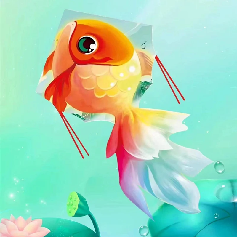 Free Shipping 200cm fish kites flying toys for children kites wheel ripstop nylon fabric kite dragon tissu drachenfliegen flies 2