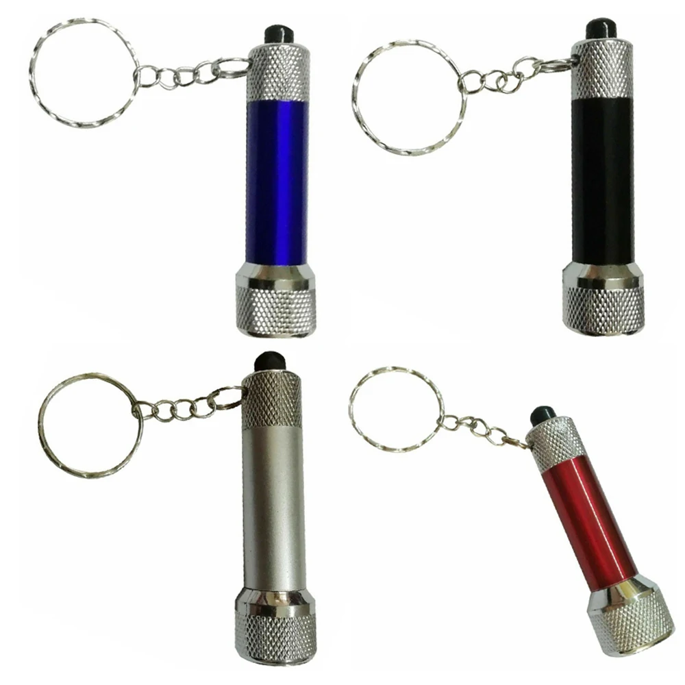 Led Flashlight Mini Flashlight Led Flashlights Mini Led Flashlight Led Torch Light 5 LED Mini Keychain Flashlight Super Bright Small Flashlight Aluminum Alloy Camping Keychain Torch Portable Outdoor Lighting