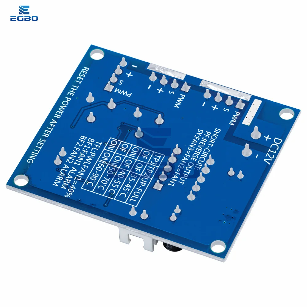 Termostato PWM Per Ventole PC 12V/24V - Controllo Velocità In Base Alla Temperatura Con Sonda Termica - Foto 4