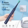 Electric Toothbrush Rechargeable With 8PCS Replacement Head Smart Timing Tooth Brush 5 Modes Teeth Clean Whitening Sonic Toothb 6