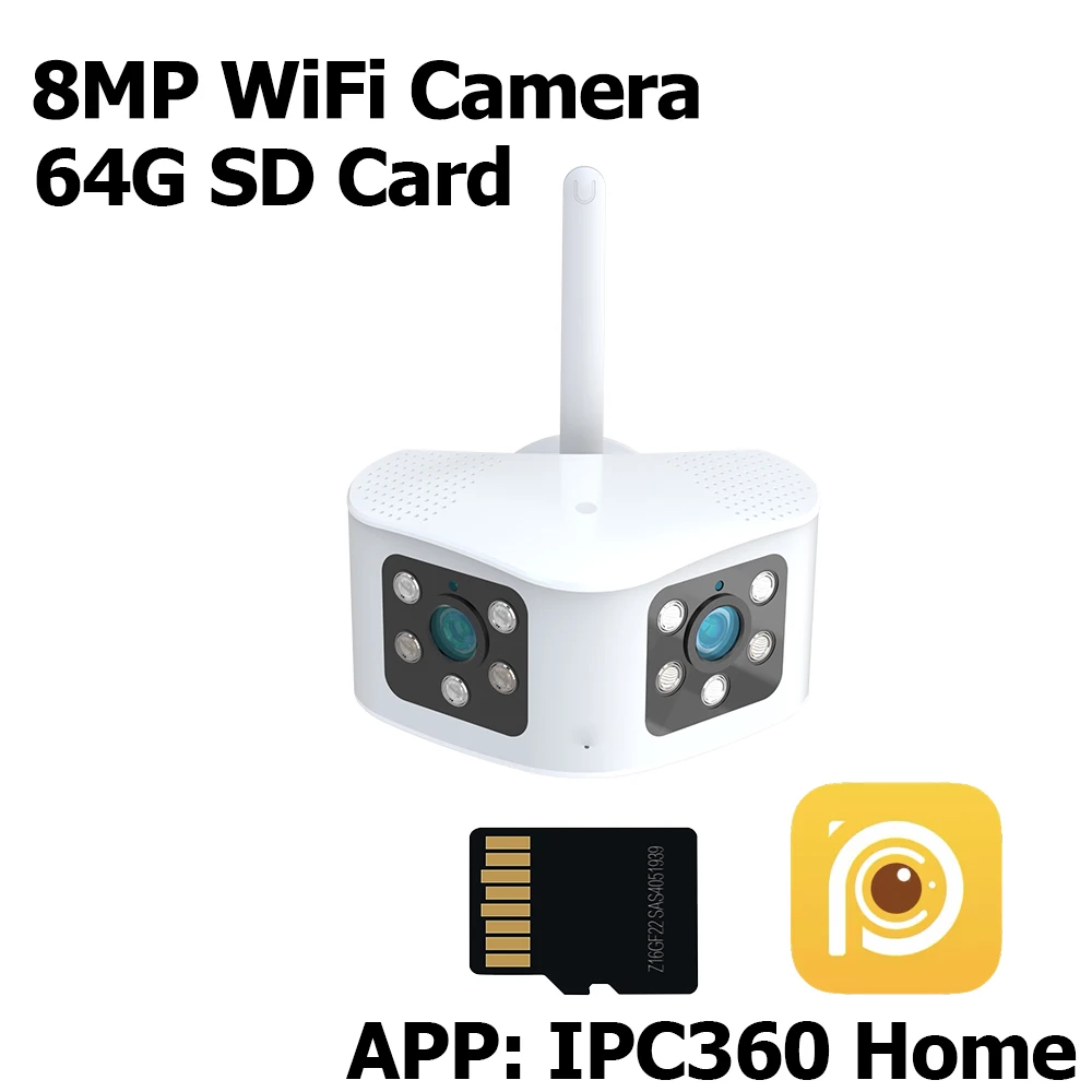 8MP With 64G SD